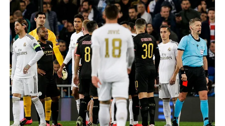 Foto de un duelo de Real Madrid.