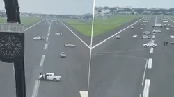 Un avión llegó de España a Guayaquil y le bloquearon la pista