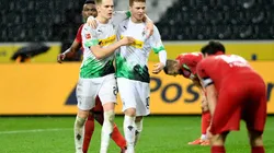 Los jugadores de Borussia Monchengladbach dieron el ejemplo al mundo del fútbol