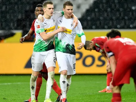 Los jugadores de Borussia Monchengladbach dieron el ejemplo al mundo del fútbol