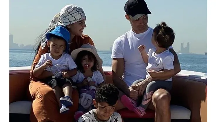 "Te amamos papá": La emotiva carta de Georgina Rodríguez a Cristiano en el día del padre