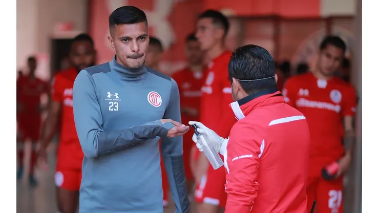 El Toluca sigue entrenándose pese al Coronavirus