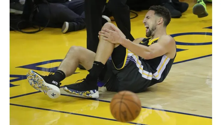 La rehabilitación de Klay Thompson será afectada por la suspensión de la NBA