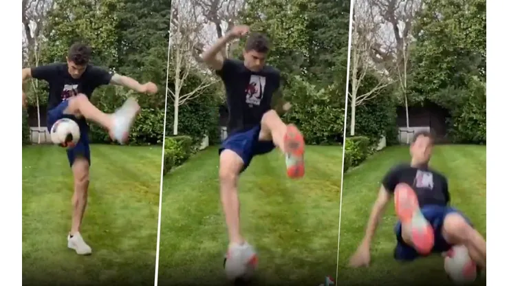 Al menos lo intentó: Pulisic subió un video protagonizando el fail del mes