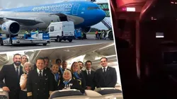 Emotivo mensaje de un piloto de argentino a los pasajeros que repatrió: "Bienvenidos a casa"
