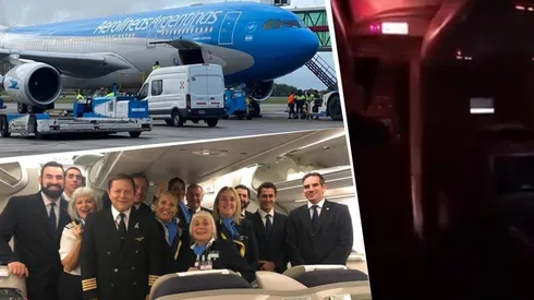 Emotivo mensaje de un piloto de argentino a los pasajeros que repatrió: "Bienvenidos a casa"