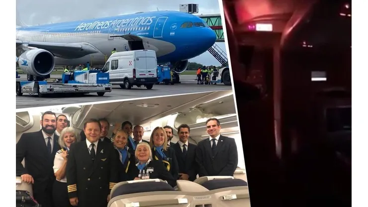 Emotivo mensaje de un piloto de argentino a los pasajeros que repatrió: "Bienvenidos a casa"