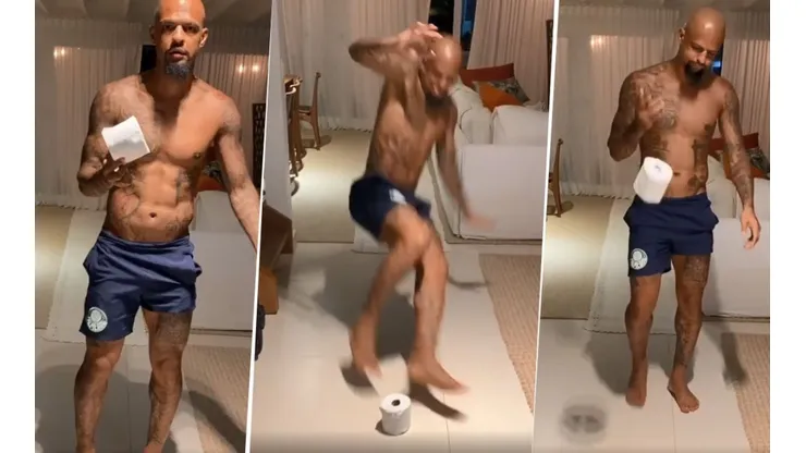 Video: Felipe Melo hizo su propio challenge y nos hizo reír a todos