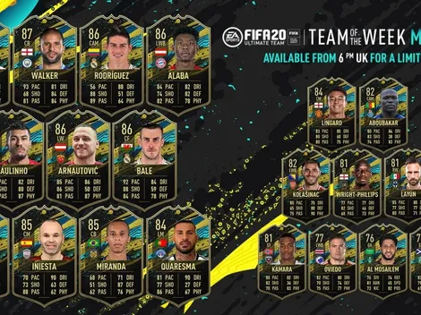 FIFA 20 lanza los TOTW Moments para reemplazar el Equipo de la Semana
