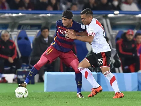 River saludó a Mercado en Instagram y él respondió: "Gracias por siempre"