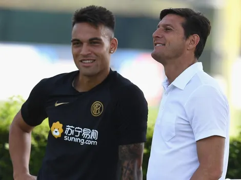 Zanetti no cree que Lautaro Martínez vaya a terminar en Barcelona
