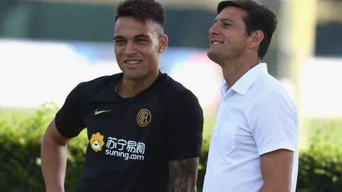 Zanetti no cree que Lautaro Martínez vaya a terminar en Barcelona