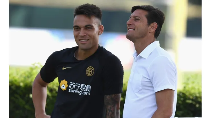 Zanetti no cree que Lautaro Martínez vaya a terminar en Barcelona