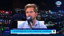 Roberto Leto en 'Fox Sports Radio'.