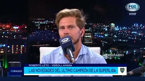 Roberto Leto en 'Fox Sports Radio'.