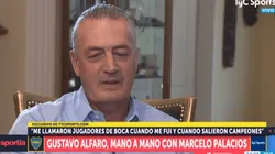 Foto de Gustavo Alfaro, entrenador de Boca.
