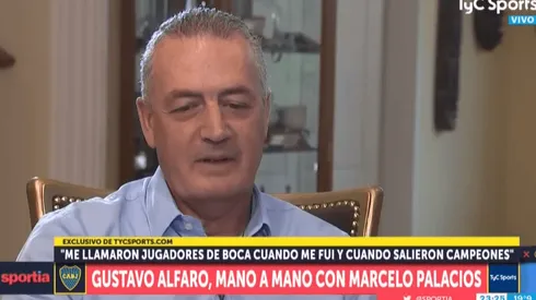 Foto de Gustavo Alfaro, entrenador de Boca.