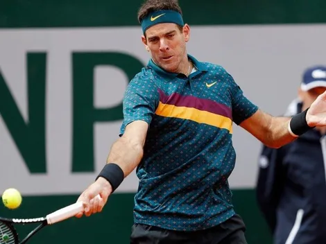 Del Potro también se queda en casa