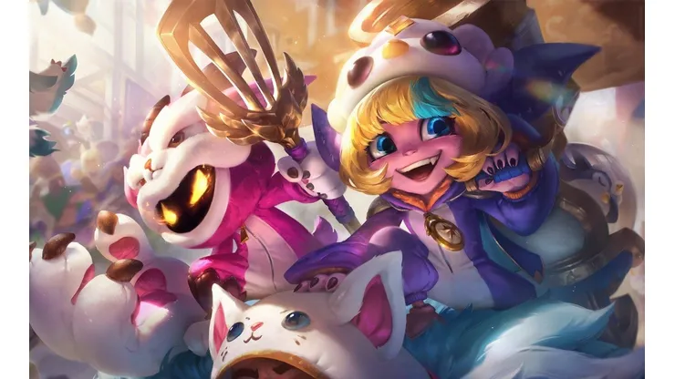 Tristana y Veigar hacen cosplay de Minileyendas con sus nuevos aspectos de League of Legends