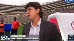 Jean Ferrari es el director deportivo de Universitario de Deportes.