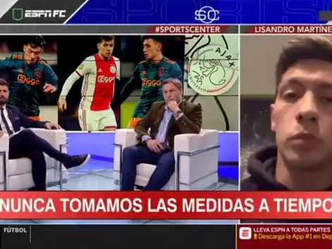 Desde Holanda, Lisandro Martínez salió a bancar la decisión de River