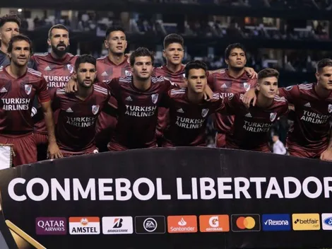 Nada de descanso: dos jugadores de River se entrenaron en una plaza