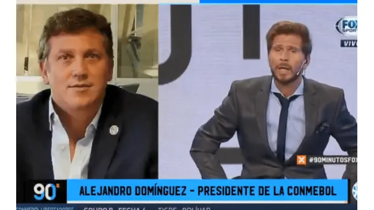 Alejandro Domínguez le puso fecha al regreso de la Copa Libertadores