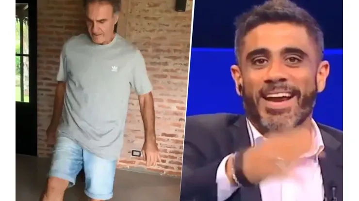 Ruggeri hizo el #10ToquesChallenge y Bulos lo acusó de hacer trampa