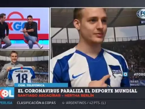 Ascacíbar confirmó un nuevo caso de coronavirus en el fútbol