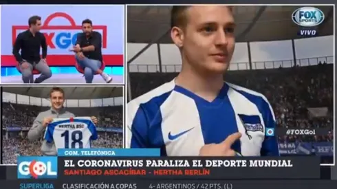 Santiago Ascacíbar en diálogo con Fox Sports.