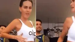 Para sobrevivir a la cuarentena: Natalie Weber subió un video junto a Mauro Zárate