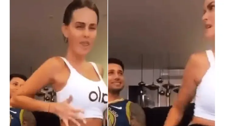 Para sobrevivir a la cuarentena: Natalie Weber subió un video junto a Mauro Zárate