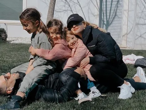 Lorelei Tarón presume su barriga de embarazada junto con Falcao