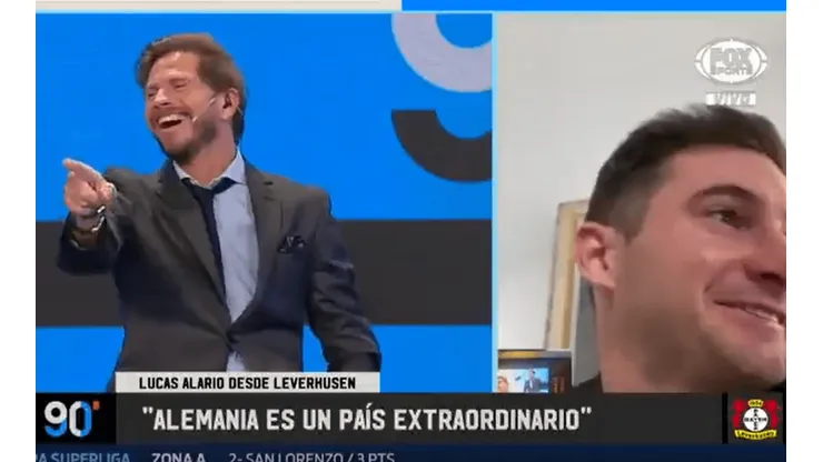 Alario a Vignolo: "Siempre me preguntás por Riquelme, parece que te llevás algo por mes"