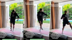 Así pasa Guido Rodríguez su cuarentena.