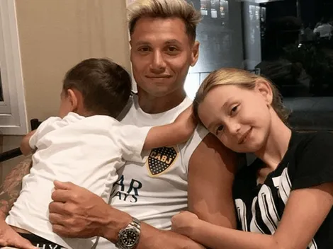 El hijo de Mauro Zárate tiene un juguete morfón como el papá