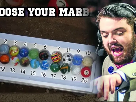 Se hizo viral: Ibai relata la carrera de canicas más emocionante de la historia