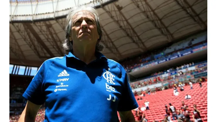 Jorge Jesús, entrenador de Flamengo.