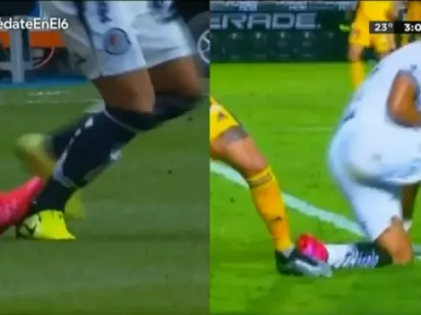 El VAR perdonó a Gignac y castigó a Parra por acciones similares