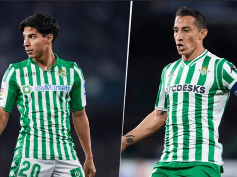 Andrés Guardado y Diego Lainez se entrenan desde su casa debido al Coronavirus