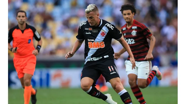 Maximiliano López durante su estadía en Vasco da Gama.