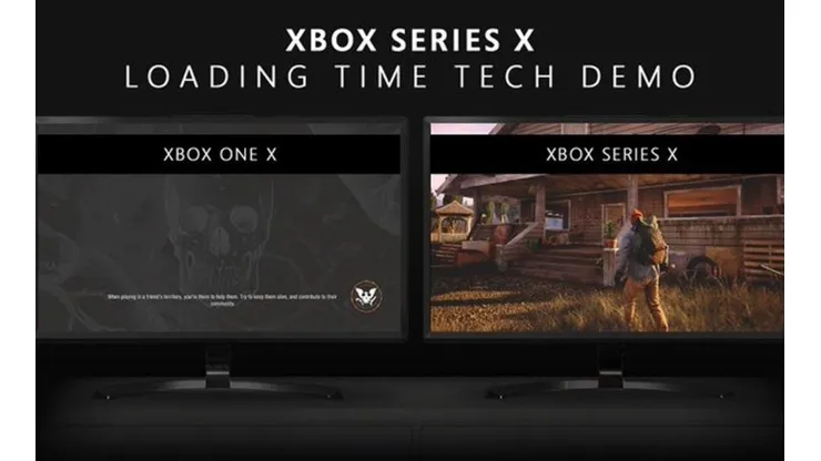 Muestran la velocidad de la Xbox Series X en una comparación con la Xbox One