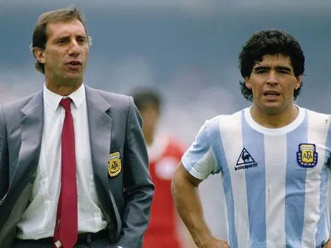 Prohibido no emocionarse: el emotivo video que Maradona le dedicó a Bilardo