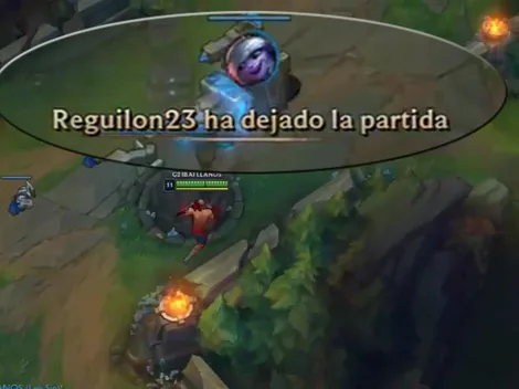 [VIDEO] Futbolista profesional cae en el viejo truco "Alt + F4" jugando League of Legends