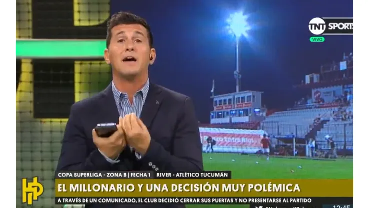 Hernán Castillo criticó a River: "Se puso a todos en contra"