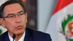 Martín Vizcarra anunció la cuarentena este domingo.