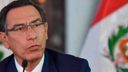 Martín Vizcarra anunció la cuarentena este domingo.