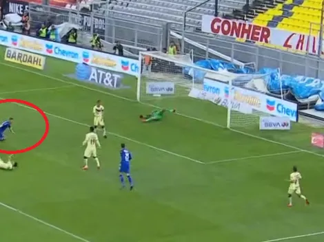 ¡Infaltable! Rodríguez anota el primero para Cruz Azul ante América