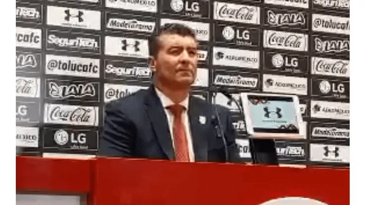 De la Torre asumió errores en Toluca
