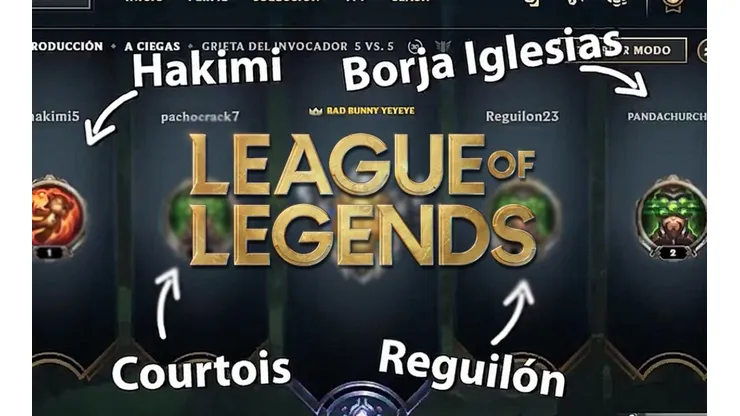 ¡Desopilante! Ibai explica a 4 futbolistas a jugar al LOL como si fuera fútbol
